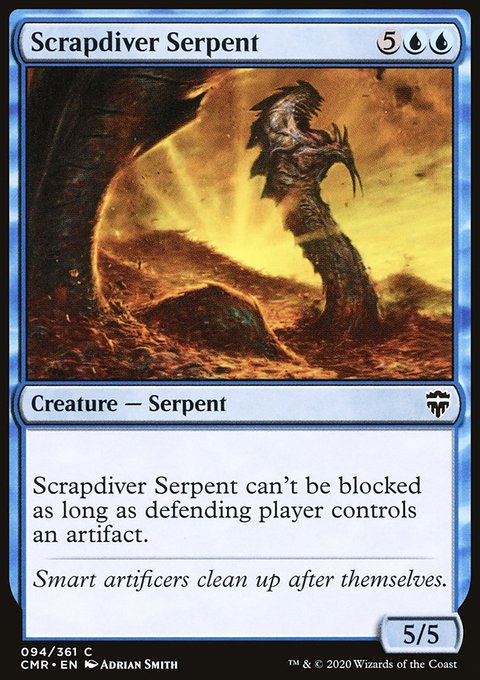 Scrapdiver Serpent [Commander Legends]