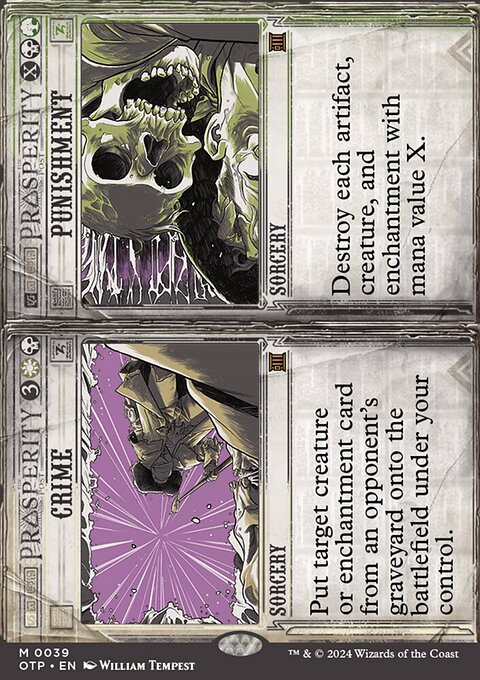 Crime // Punishment [Outlaws of Thunder Junction: Breaking News]