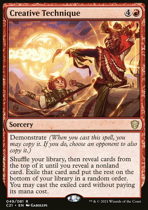 Creative Technique [Commander 2021]