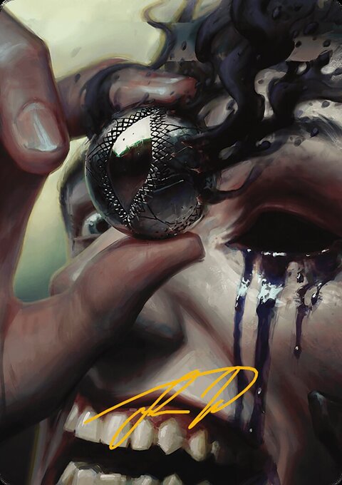 Jet Medallion Art Card [Modern Horizons 3 Art Series]