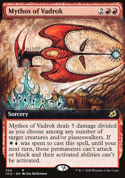 Mythos of Vadrok (Extended Art) [Ikoria: Lair of Behemoths]