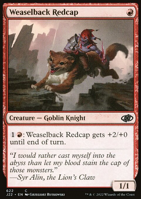 Weaselback Redcap [Jumpstart 2022]