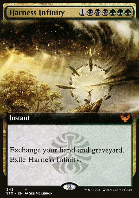 Harness Infinity (Extended Art) [Strixhaven: School of Mages]