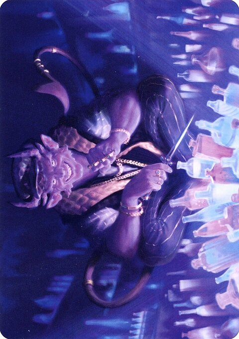 Henzie Toolbox Torre Art Card (Gold-Stamped Signature) [Streets of New Capenna Art Series]