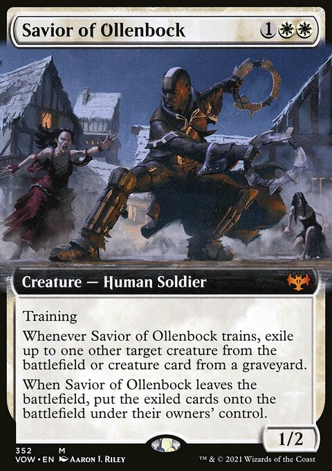 Savior of Ollenbock (Extended Art) [Innistrad: Crimson Vow]