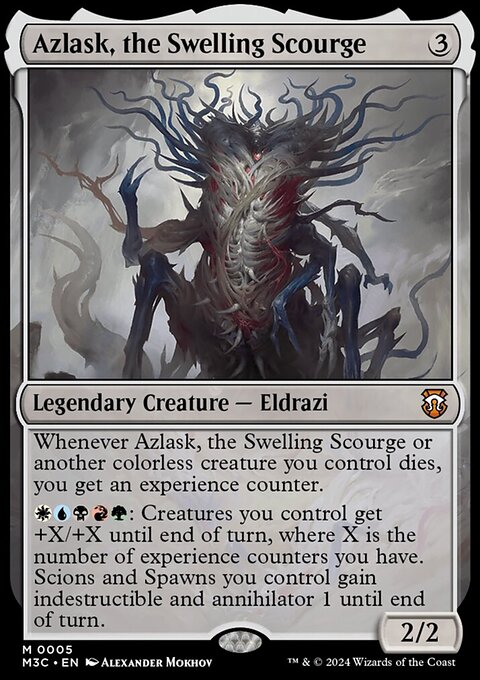 Azlask, the Swelling Scourge [Modern Horizons 3 Commander]