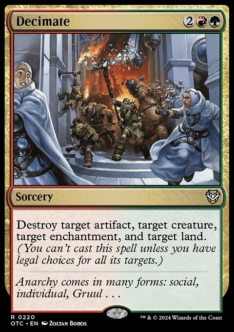 Decimate [Outlaws of Thunder Junction Commander]