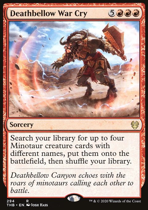 Deathbellow War Cry [Theros Beyond Death]