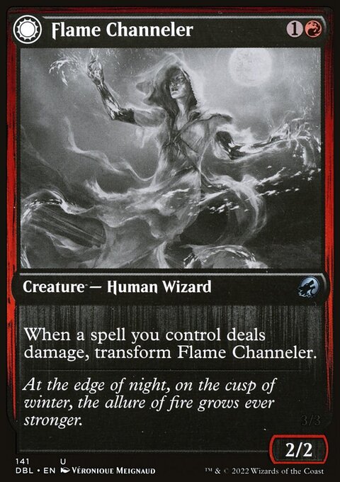 Flame Channeler // Embodiment of Flame [Innistrad: Double Feature]
