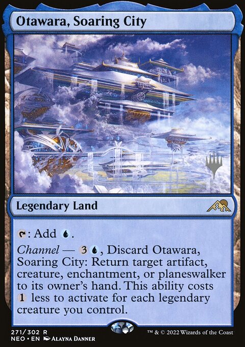 Otawara, Soaring City (Promo Pack) [Kamigawa: Neon Dynasty Promos]