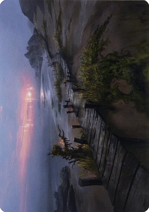 Deserted Beach Art Card [Innistrad: Midnight Hunt Art Series]