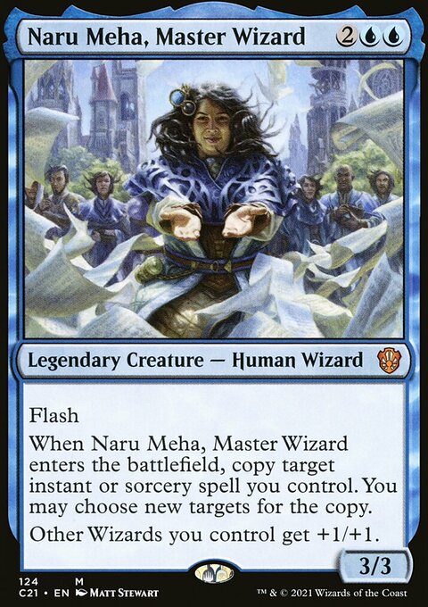 Naru Meha, Master Wizard [Commander 2021]