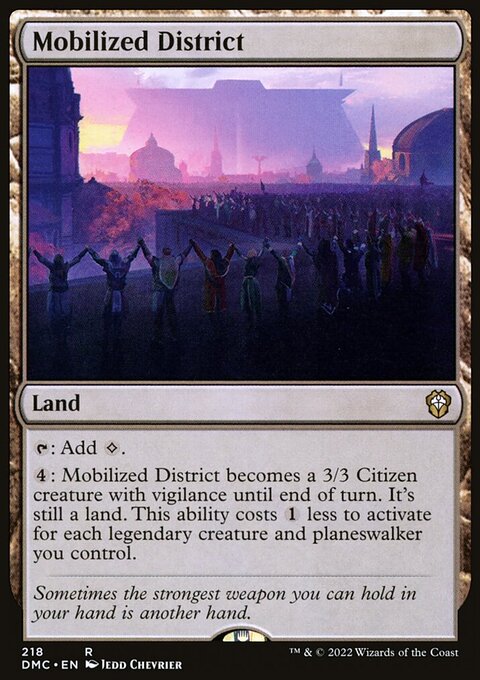Mobilized District [Dominaria United Commander]