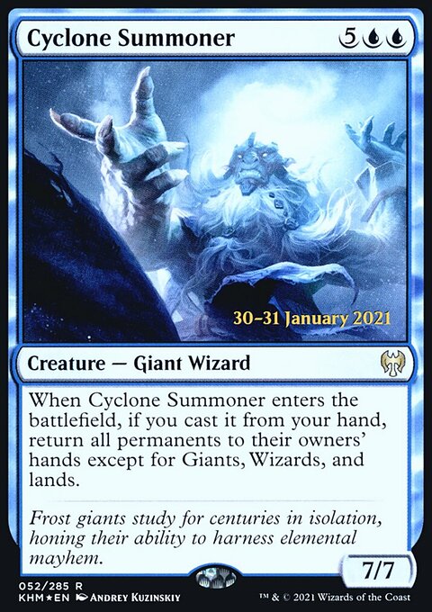 Cyclone Summoner [Kaldheim Prerelease Promos]