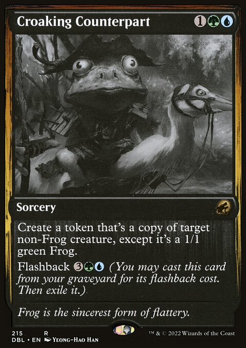 Croaking Counterpart [Innistrad: Double Feature]