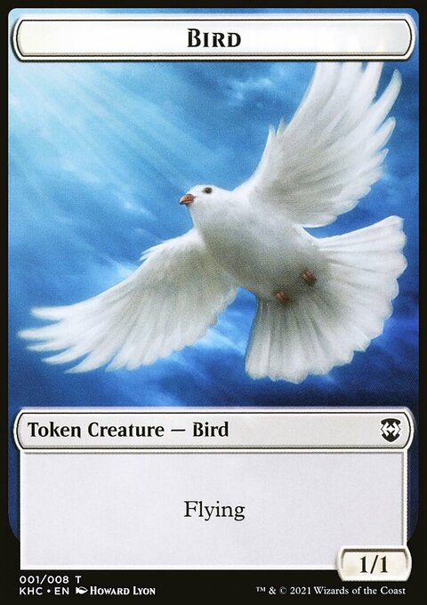 Bird Token [Kaldheim Commander Tokens]