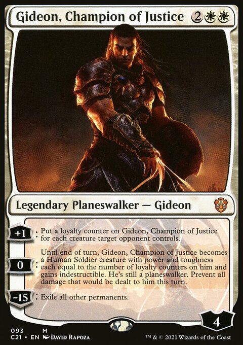 Gideon, Champion of Justice [Commander 2021]