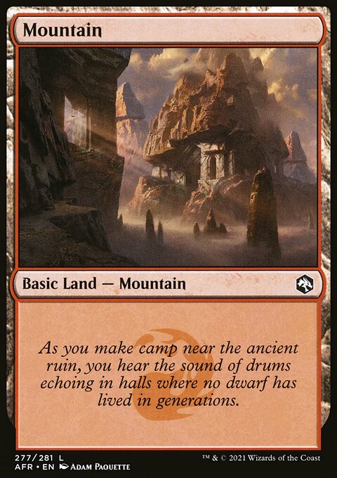 Mountain (277) [Dungeons & Dragons: Adventures in the Forgotten Realms]
