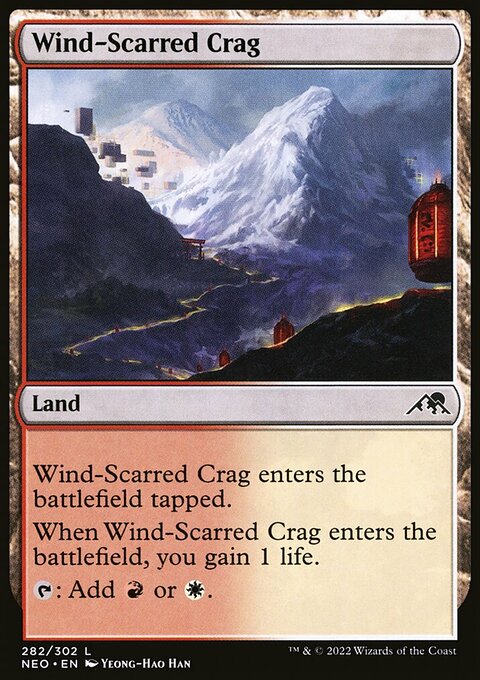 Wind-Scarred Crag [Kamigawa: Neon Dynasty]