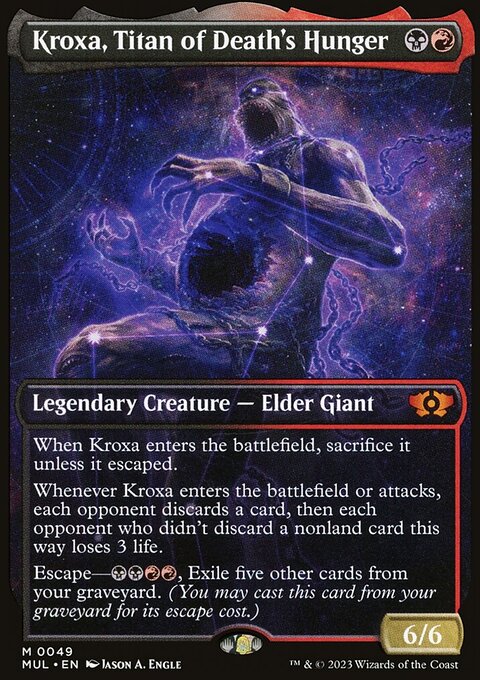 Kroxa, Titan of Death's Hunger [Multiverse Legends]