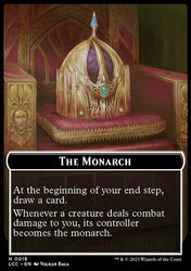 The Monarch // Pirate Double-Sided Token [The Lost Caverns of Ixalan Commander Tokens]