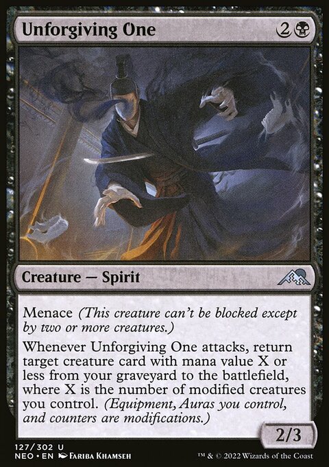 Unforgiving One [Kamigawa: Neon Dynasty]