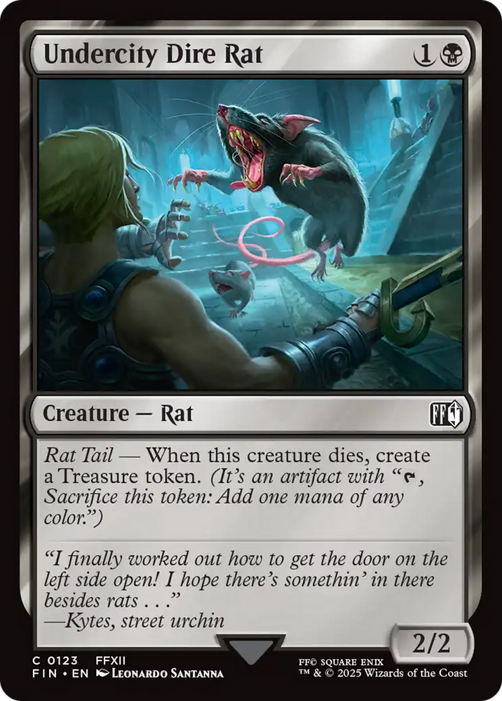Undercity Dire Rat [FINAL FANTASY]