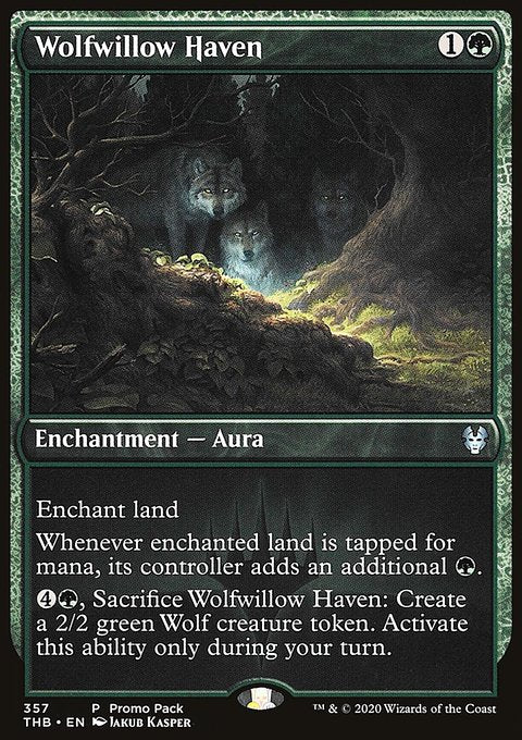 Wolfwillow Haven (Promo Pack) [Theros Beyond Death Promos]