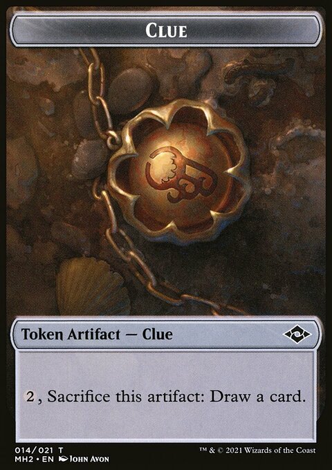 Clue (14) // Goblin Double-Sided Token [Modern Horizons 2 Tokens]