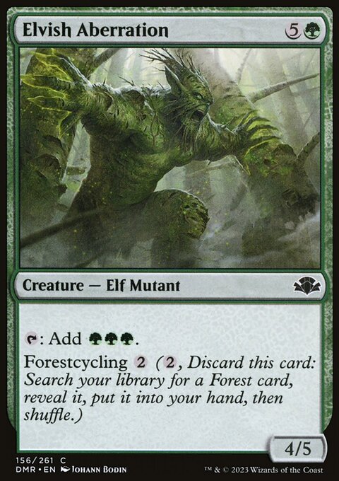 Elvish Aberration [Dominaria Remastered]