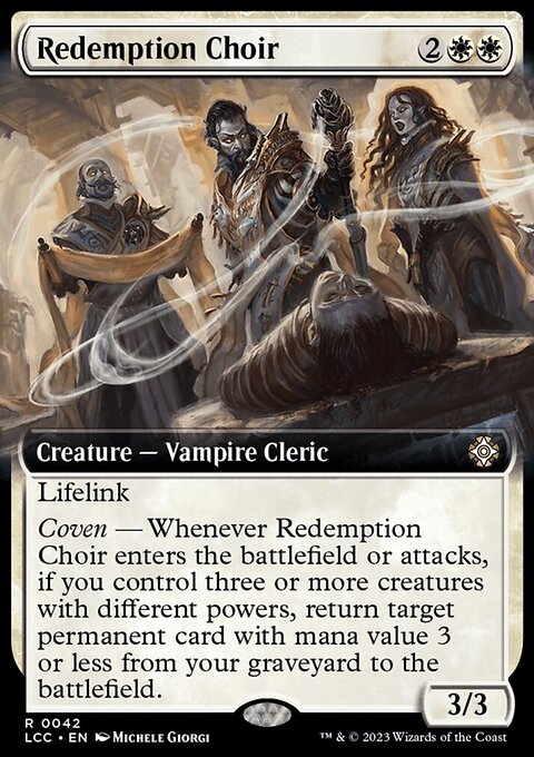 Redemption Choir (Extended Art) [The Lost Caverns of Ixalan Commander]