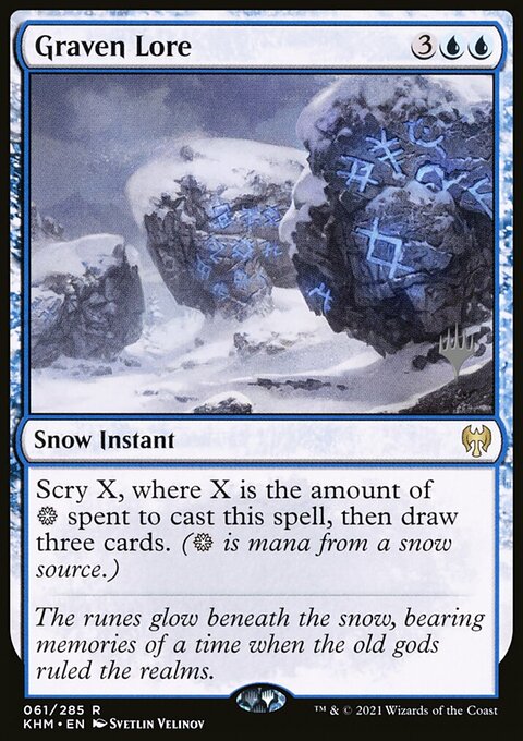 Graven Lore (Promo Pack) [Kaldheim Promos]