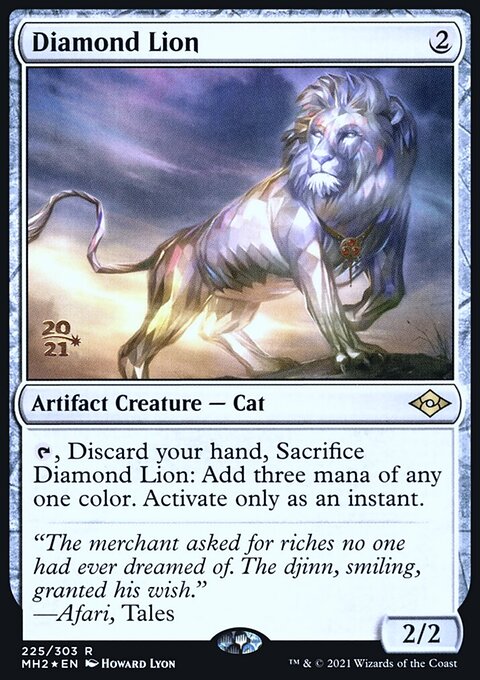 Diamond Lion [Modern Horizons 2 Prerelease Promos]