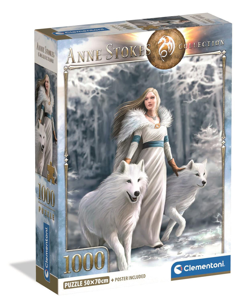 Clementoni Puzzle Anne Stokes Winter Guardians 1,000 Pieces