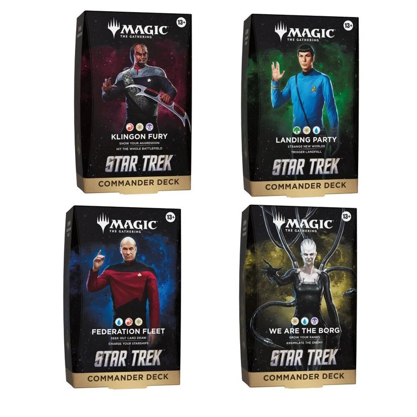 Star Trek Commander Deck Case  | PREORDER 6-13 NOV - LIMIT 1 PER CUSTOMER - LOCAL PICK UP ONLY
