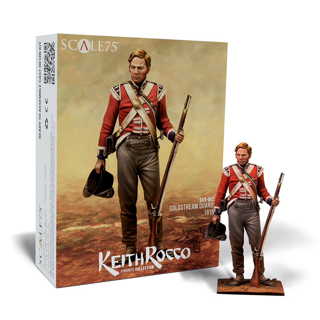 Scale 75 - Figures - Keith Rocco - Coldstream Guard; 1815 75mm