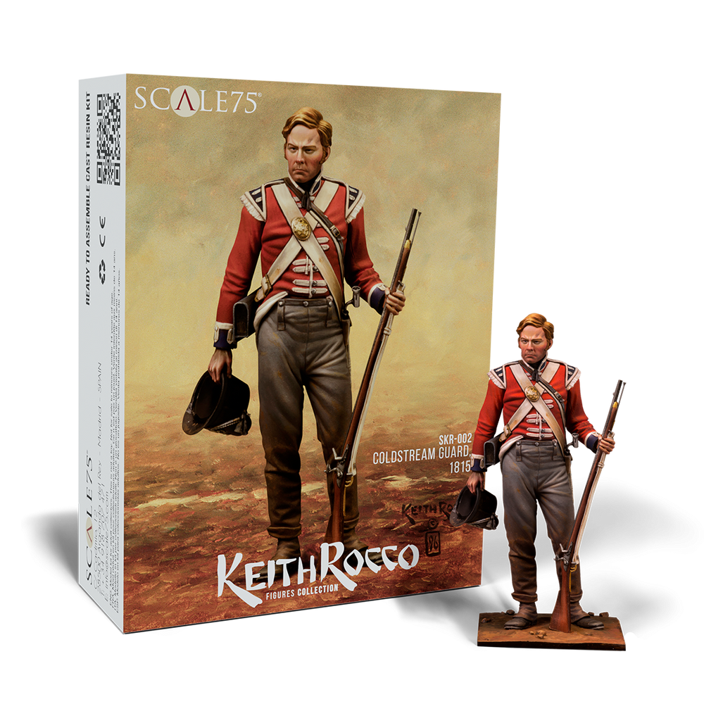 Scale 75 - Figures - Keith Rocco - Coldstream Guard; 1815 75mm