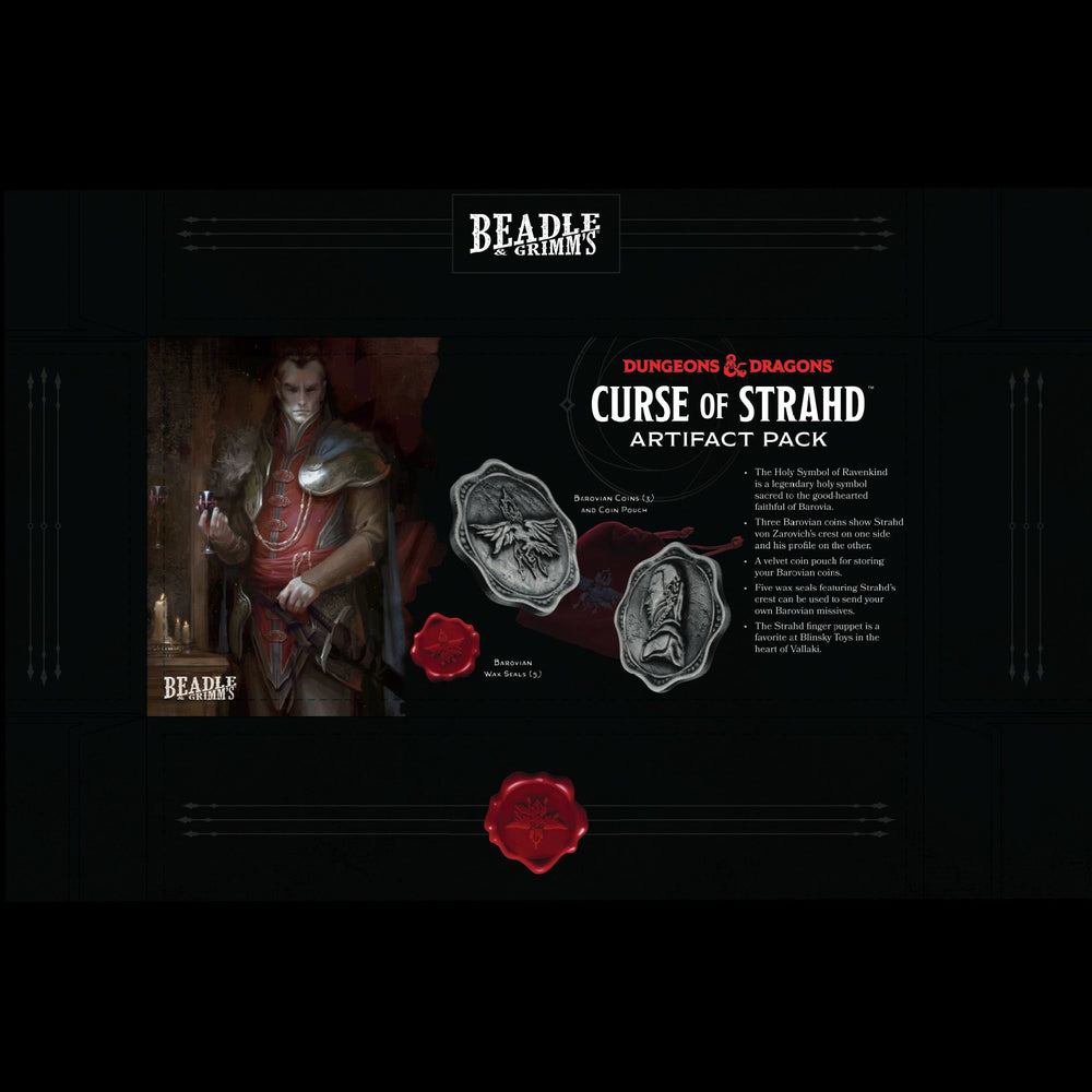 Beadle & Grimm's Curse Of Strahd Artifact Set (D&D)