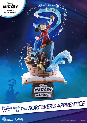 Beast Kingdom - D Stage - The Sorcerers Apprentice: Mickey Mouse Statue