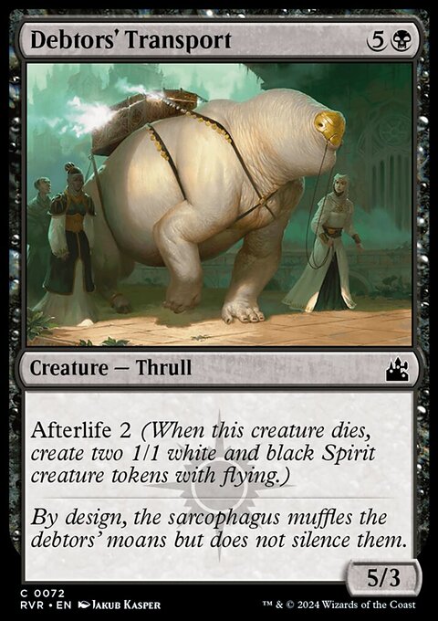 Debtors' Transport [Ravnica Remastered]
