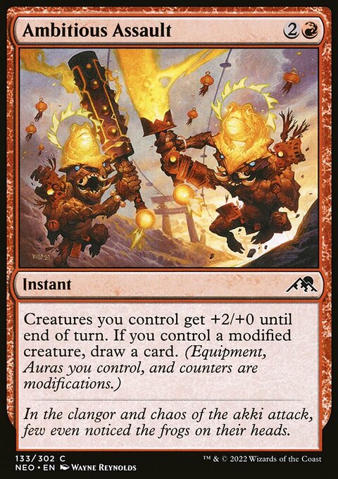 Ambitious Assault [Kamigawa: Neon Dynasty]