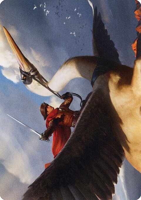 Rem Karolus, Stalwart Slayer Art Card [Innistrad: Midnight Hunt Art Series]