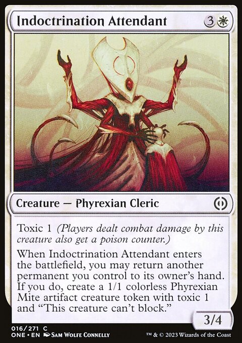 Indoctrination Attendant [Phyrexia: All Will Be One]