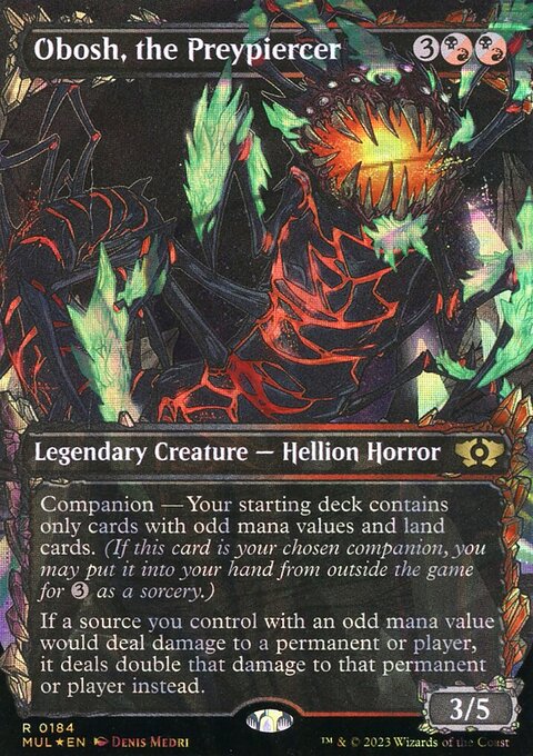 Obosh, the Preypiercer (Halo Foil) [Multiverse Legends]