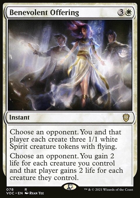 Benevolent Offering [Innistrad: Crimson Vow Commander]