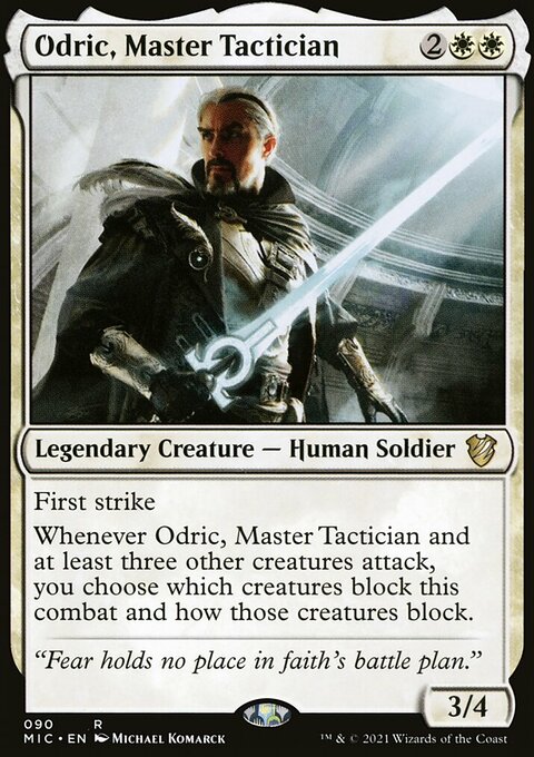 Odric, Master Tactician [Innistrad: Midnight Hunt Commander]