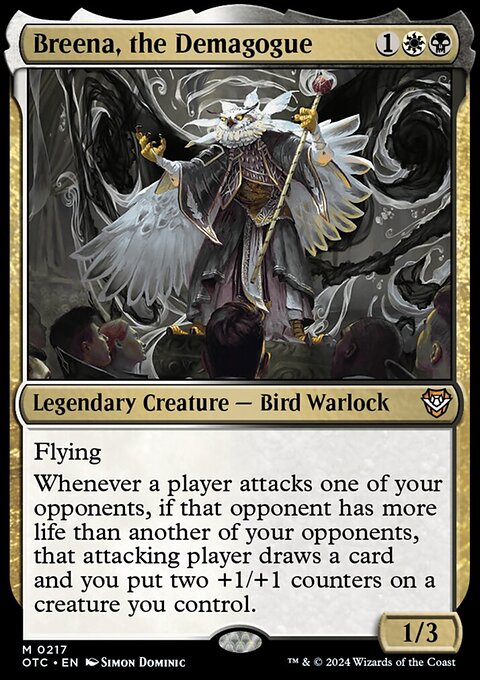 Breena, the Demagogue [Outlaws of Thunder Junction Commander]