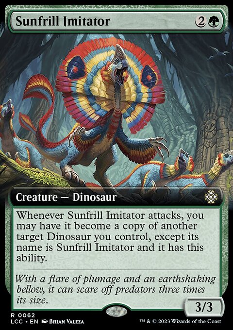 Sunfrill Imitator (Extended Art) [The Lost Caverns of Ixalan Commander]