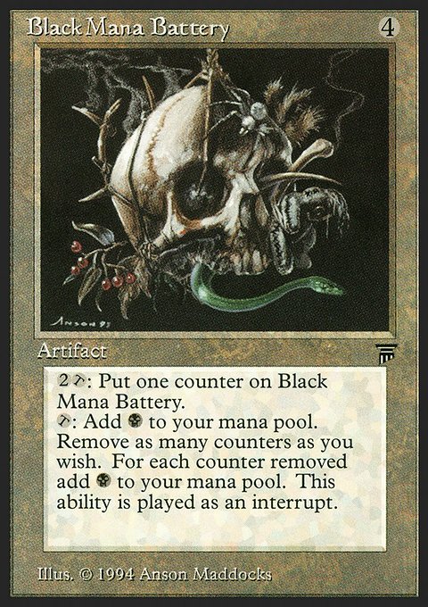 Black Mana Battery [Legends]