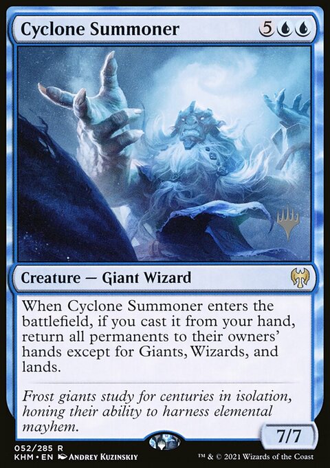 Cyclone Summoner (Promo Pack) [Kaldheim Promos]